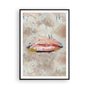 Plagát v čiernom ráme - Prebúdza zmysly - 70x100 cm