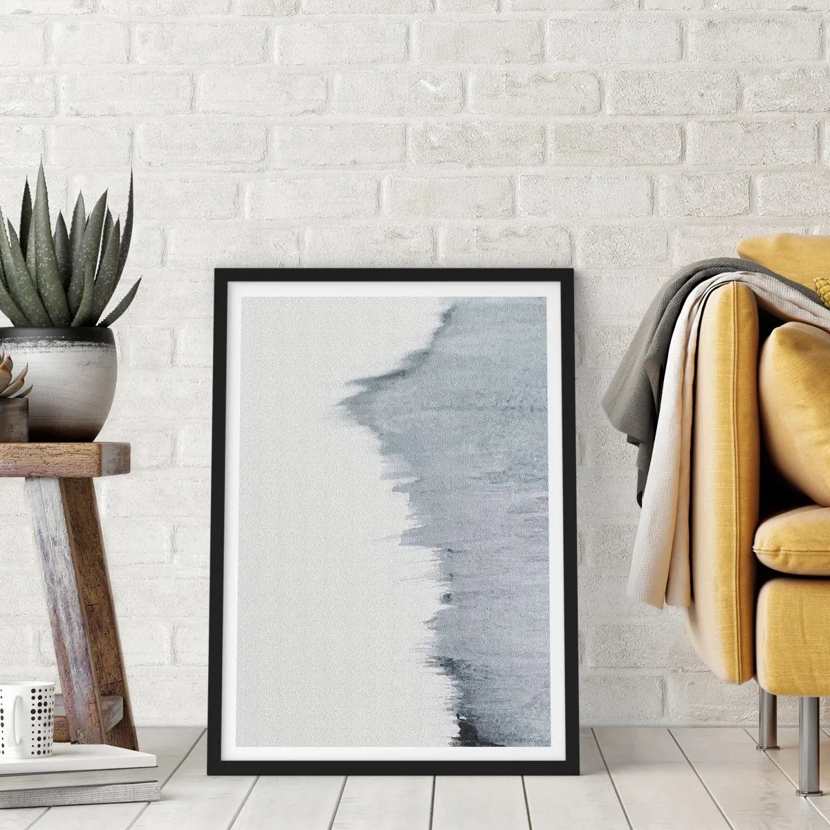 Plagát v čiernom ráme - Tajomný záznam - 70x100 cm