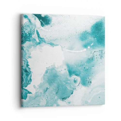 Obraz na plátne - Povodie modrej - 30x30 cm