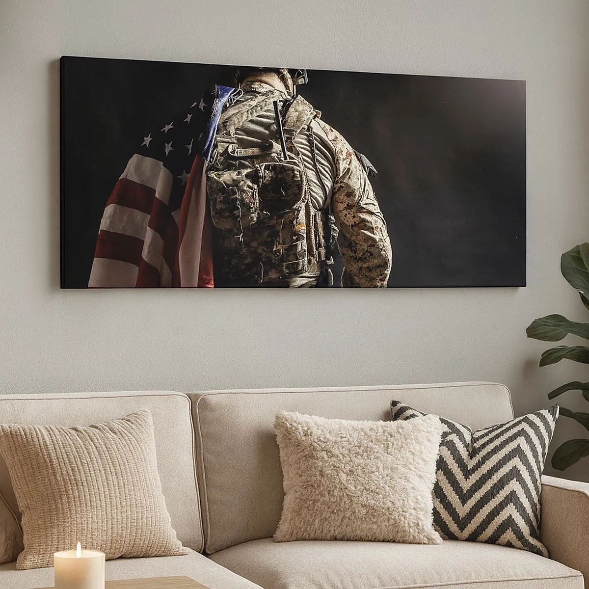 Obraz na plátne - Práve preto - 100x40 cm