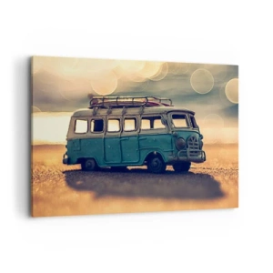 Obraz na plátne - Koniec bôžikov: peňazí a práce - 100x70 cm