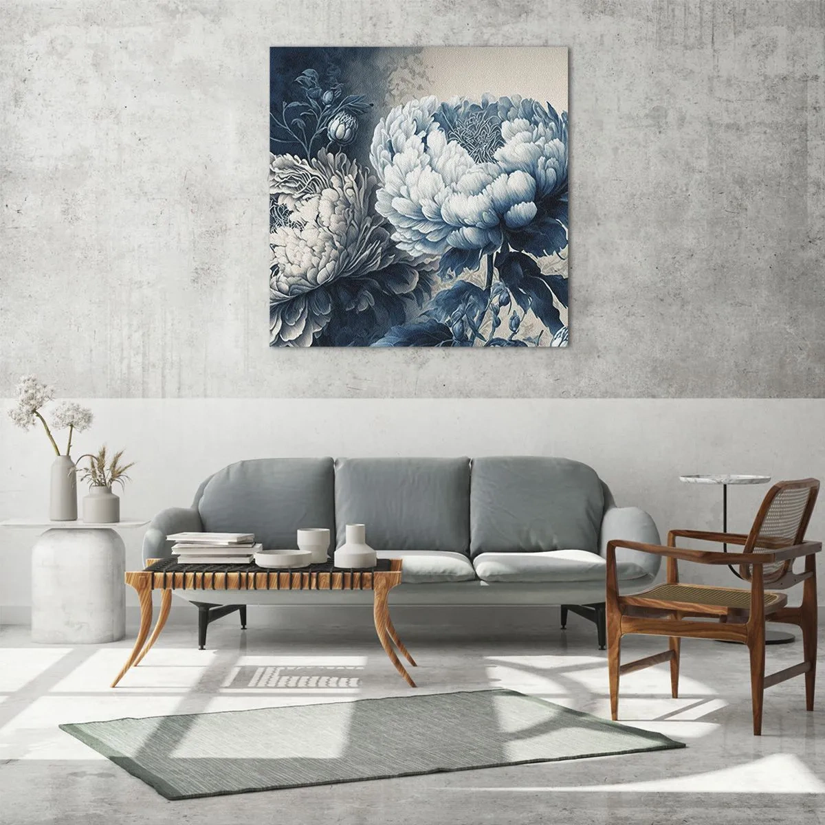 Obraz na skle - Zhodný pár - 60x60 cm