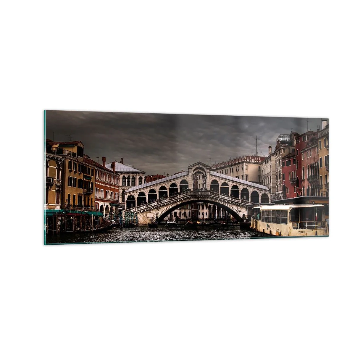 Obraz na skle - Sľub benátskeho večera - 100x40 cm