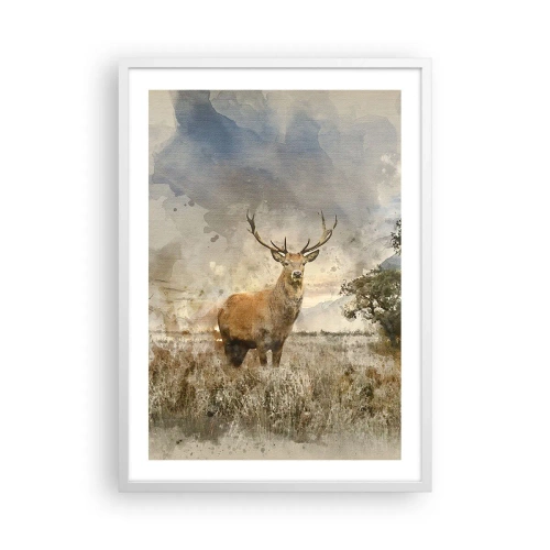 Plagát v bielom ráme - Dôstojnosť - sila - majestátnosť - 50x70 cm