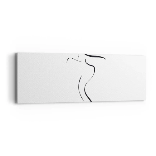 Obraz na plátne - Nepolapiteľná ako vlna - 90x30 cm