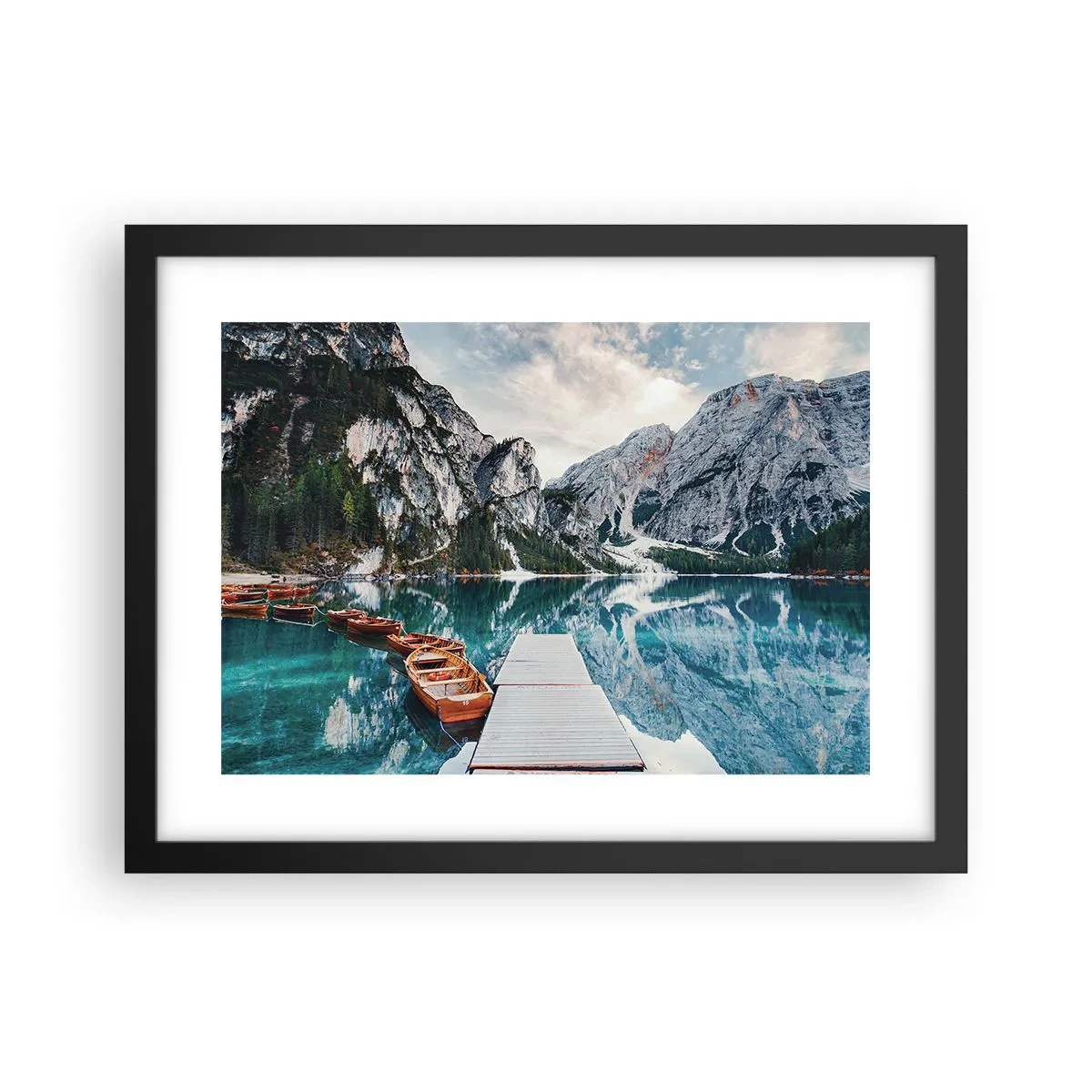 Plagát v čiernom ráme - Ukážeme vám krásu - 40x30 cm