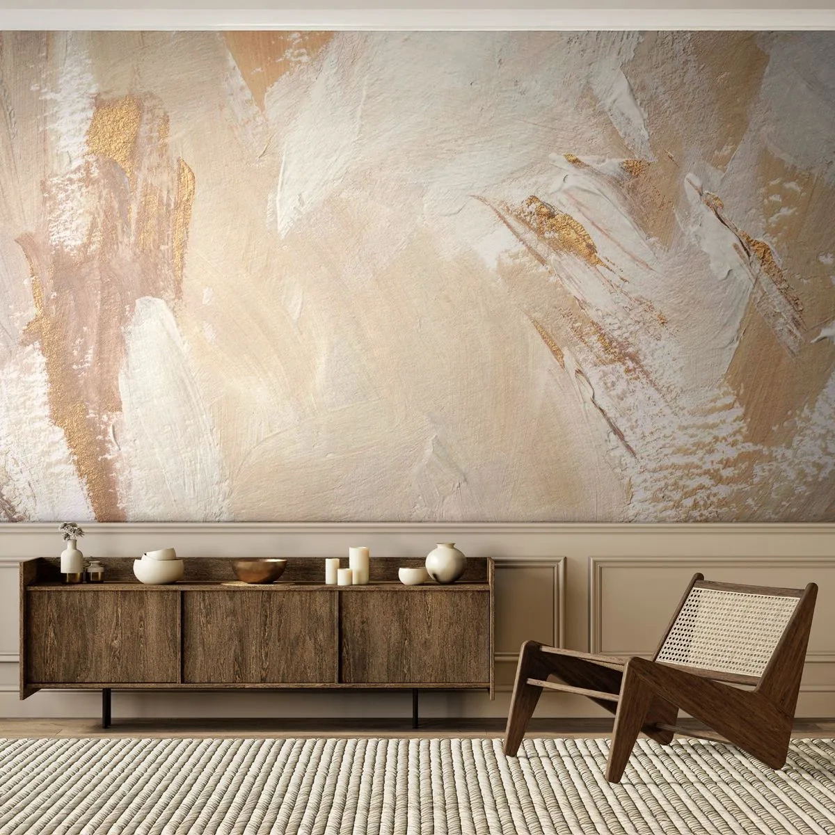 Fototapeta Standard Eco - Pastelová kompozícia - Minimalistický, Svetlý, Kus - 350x256 cm