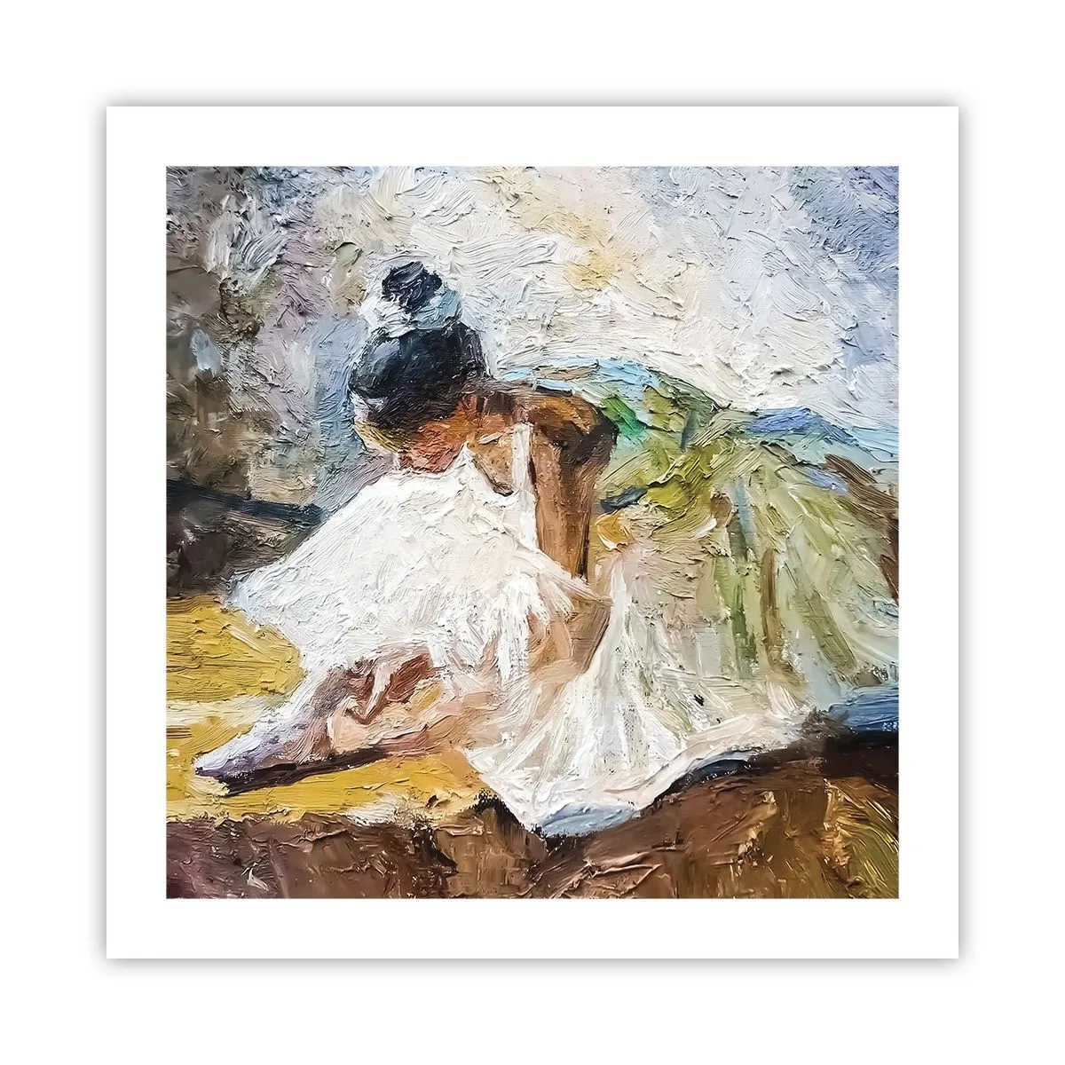 Plagát - Z Degasovho obrazu - 50x50 cm