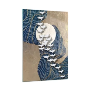 Obraz na skle - Sloboda, putovanie, spoločenstvo - 50x70 cm