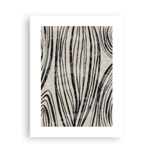 Plagát - Močiar s líniami - 30x40 cm