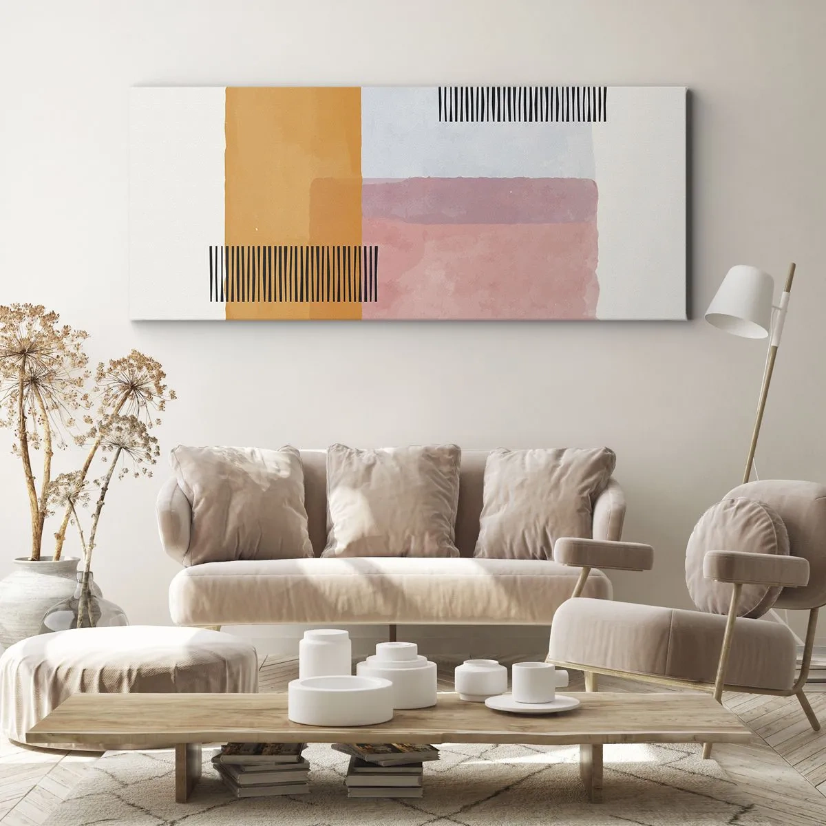 Obraz na plátne - Z rohu do rohu - 160x50 cm