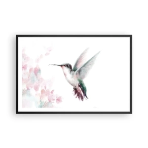 Plagát v čiernom ráme - Mávanie - 91x61 cm