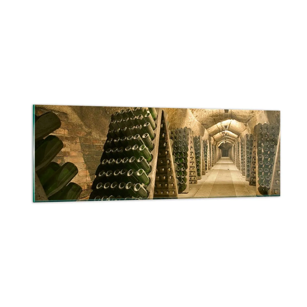 Obraz na skle - Narodeniny chuti - 90x30 cm