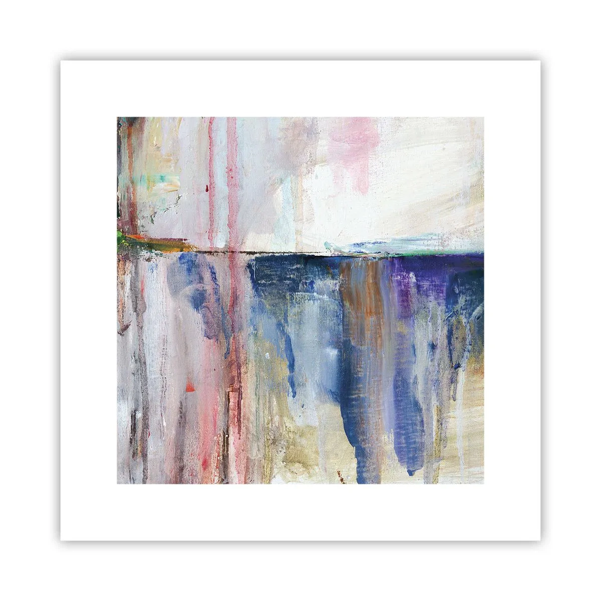 Plagát - Farebné dojmy a asociácie - 30x30 cm