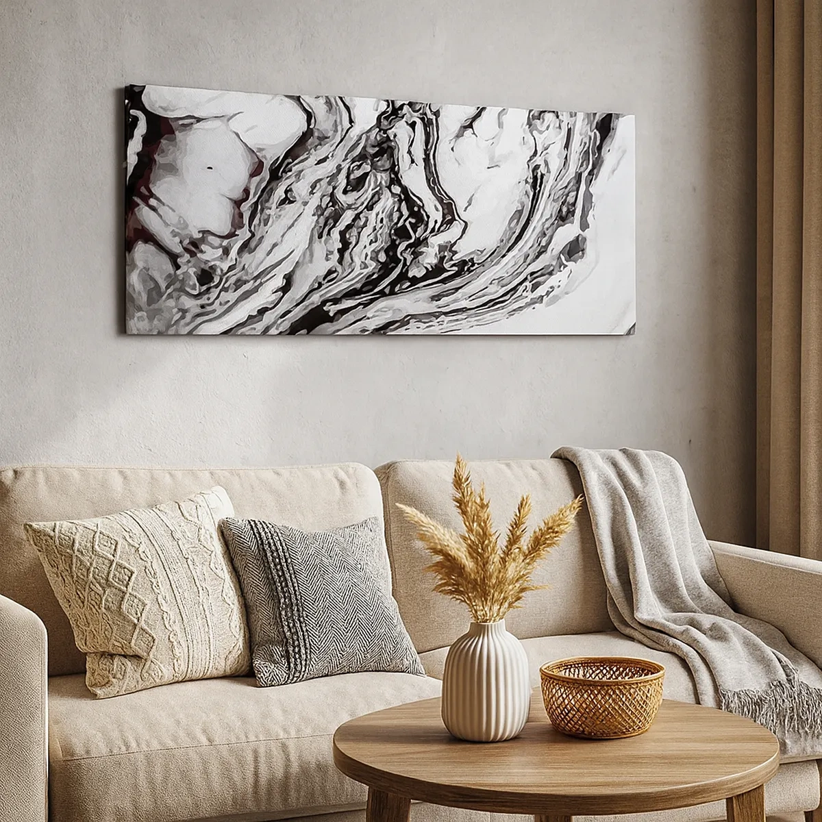 Obraz na plátne - Na začiatku bol chaos - 30x30 cm