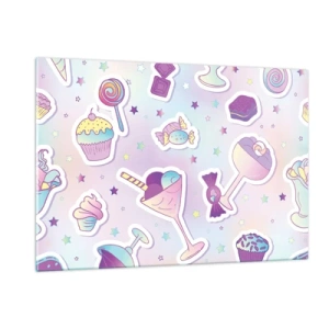 Obraz na skle - Aby boli každý deň narodeniny - 120x80 cm