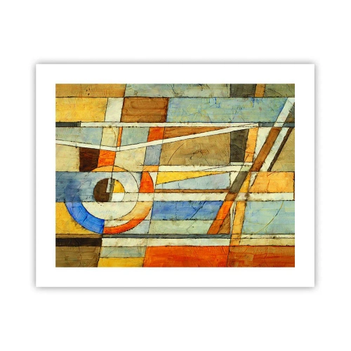 Plagát - Kubizmus na stavbe - 50x40 cm