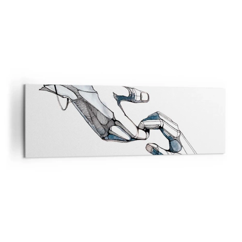 Obraz na plátne - Dobré gesto - 160x50 cm