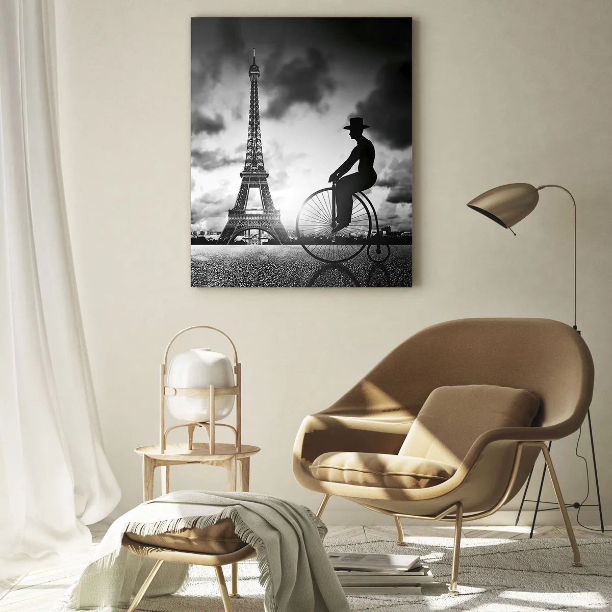 Obraz na skle - Túžba po Belle Epoque - 80x120 cm