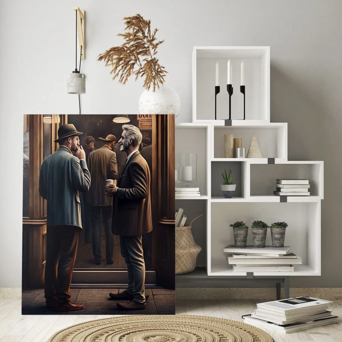 Obraz na skle - Dobrá chvíľa dňa - 80x120 cm