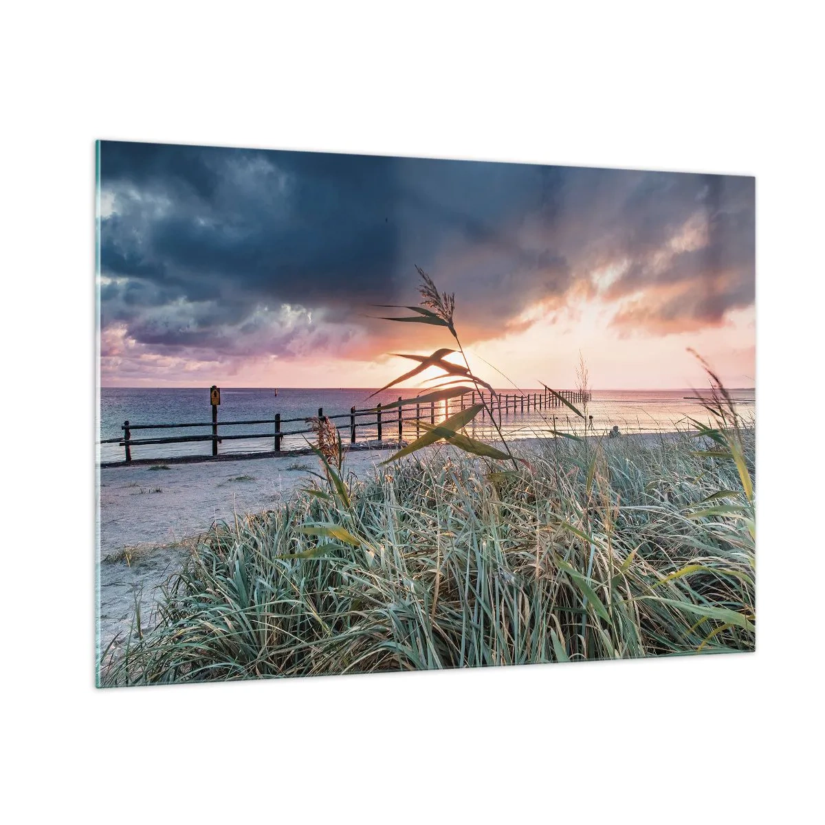 Obraz na skle - Neodviate vetrom - 100x70 cm