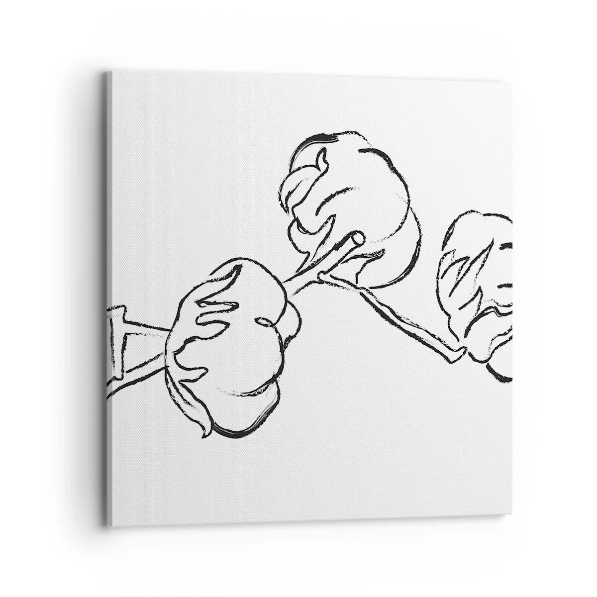 Obraz na plátne - Bavlnené páperie - 70x70 cm