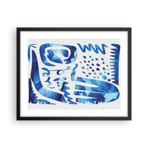 Plagát v čiernom ráme - Späť ku koreňom - 50x40 cm