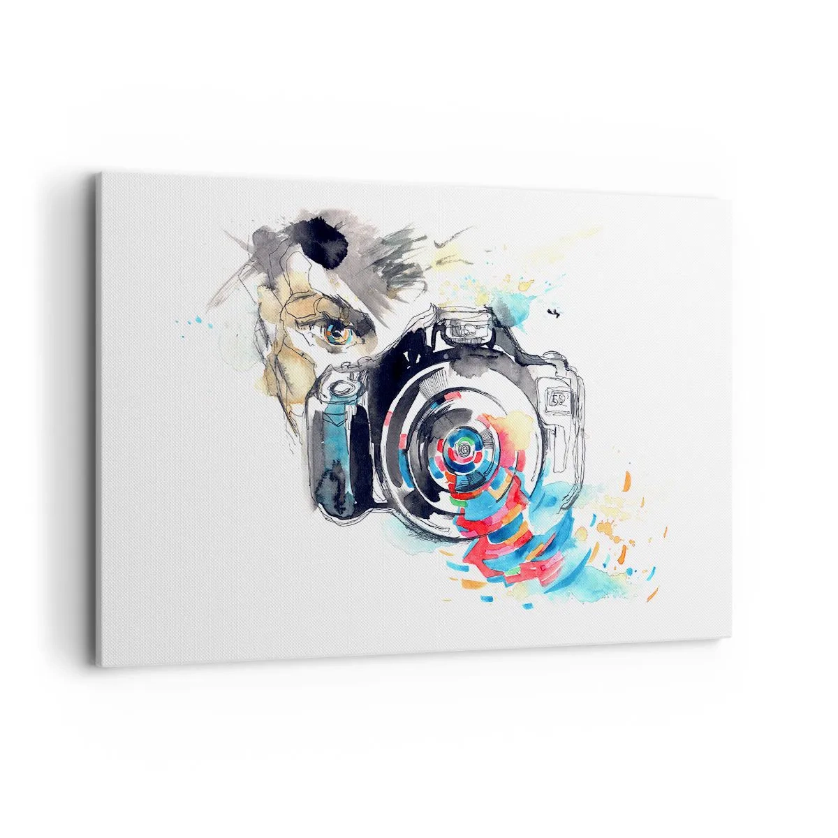 Obraz na plátne - Okom objektívu - 120x80 cm