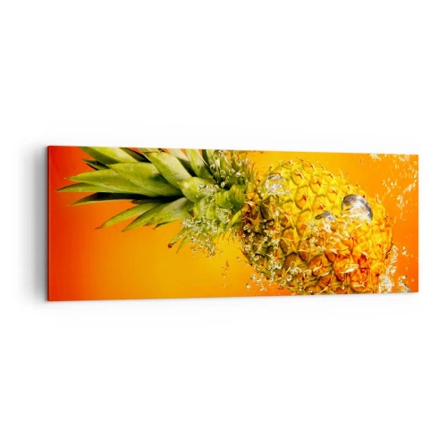 Obraz na plátne - Tropická šťavnatá sviežosť - 140x50 cm