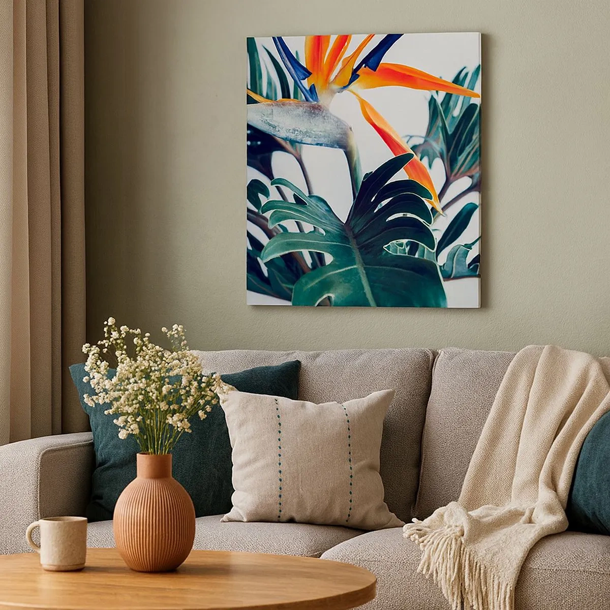 Obraz na plátne - Vtáker - 30x30 cm