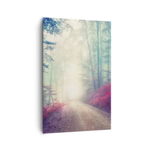 Obraz na plátne - Je dobre vstať s východom slnka - 80x120 cm