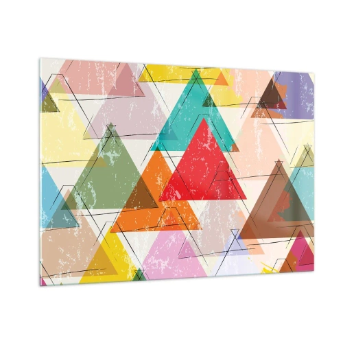 Obraz na skle - Blábolenie - 100x70 cm