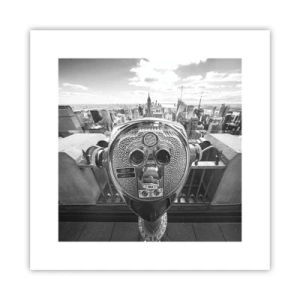 Plagát - Mesto nad mestami - 30x30 cm