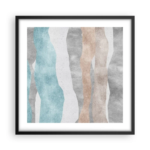 Plagát v čiernom ráme - Štúdia blízkosti - 50x50 cm