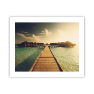 Plagát - Vrelé pozvanie - 50x40 cm