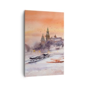 Obraz na plátne - Kráľovský západ slnka - 80x120 cm