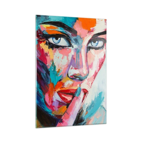 Obraz na skle - Naše prvé tajomstvo - 50x70 cm