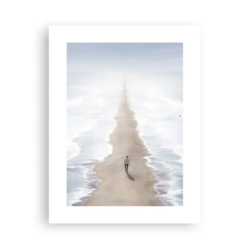 Plagát - Svetlá budúcnosť - 30x40 cm