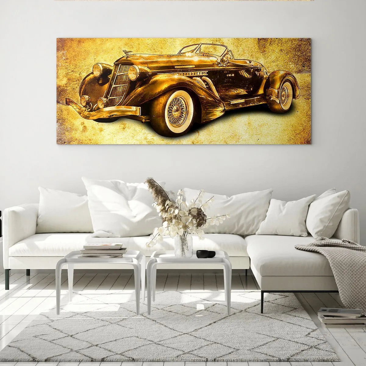 Obraz na skle - Elita elít - 160x50 cm