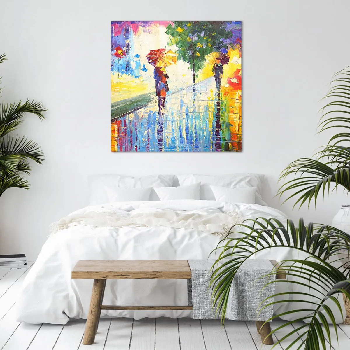 Obraz na plátne - A všetko je jasné - 50x50 cm