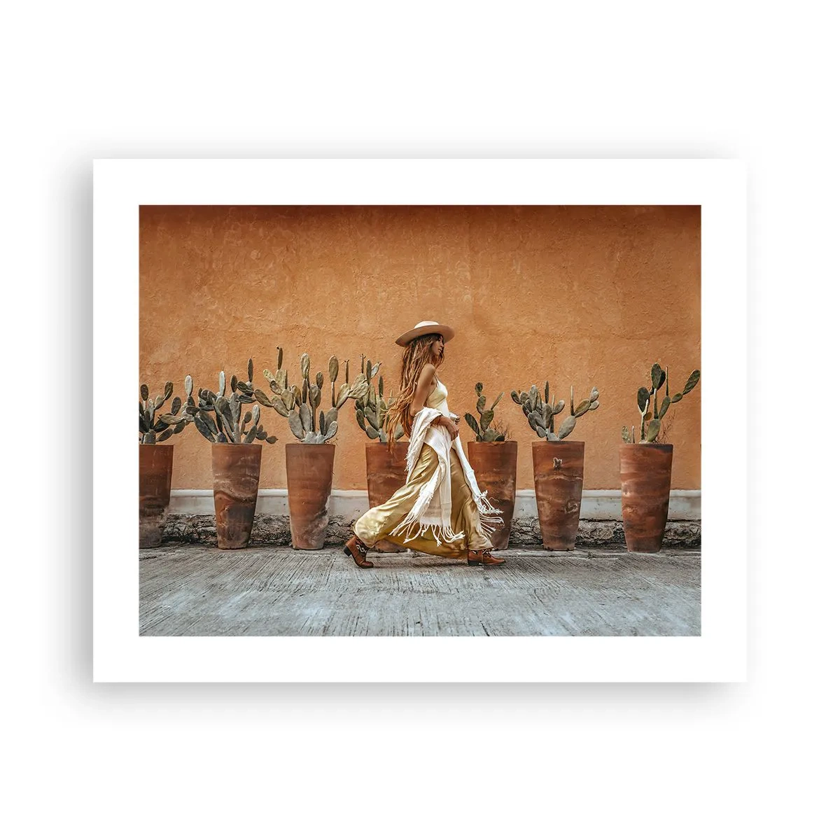 Plagát - V hippie štýle - 50x40 cm