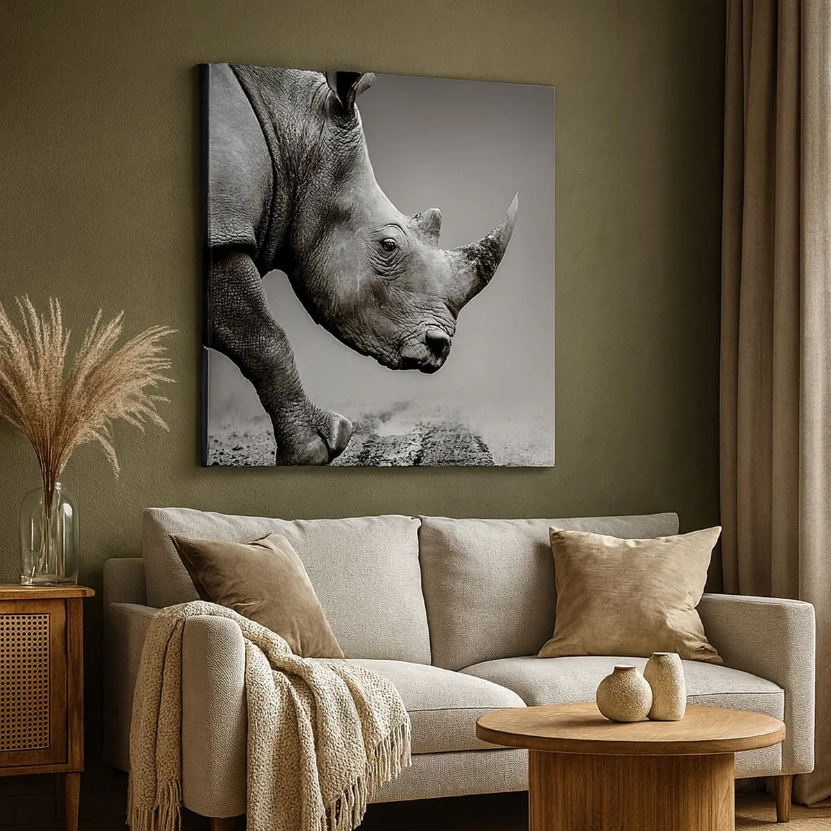 Obraz na plátne - Nezastaviteľná sila - 30x30 cm