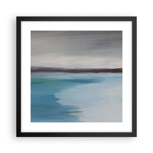 Plagát v čiernom ráme - Horizontálna krajina - 40x40 cm