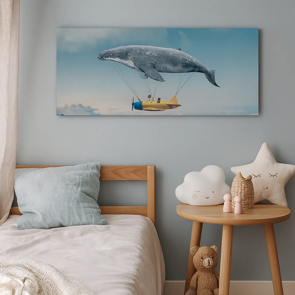 Obraz na plátne - Prečo by nie? - 30x30 cm