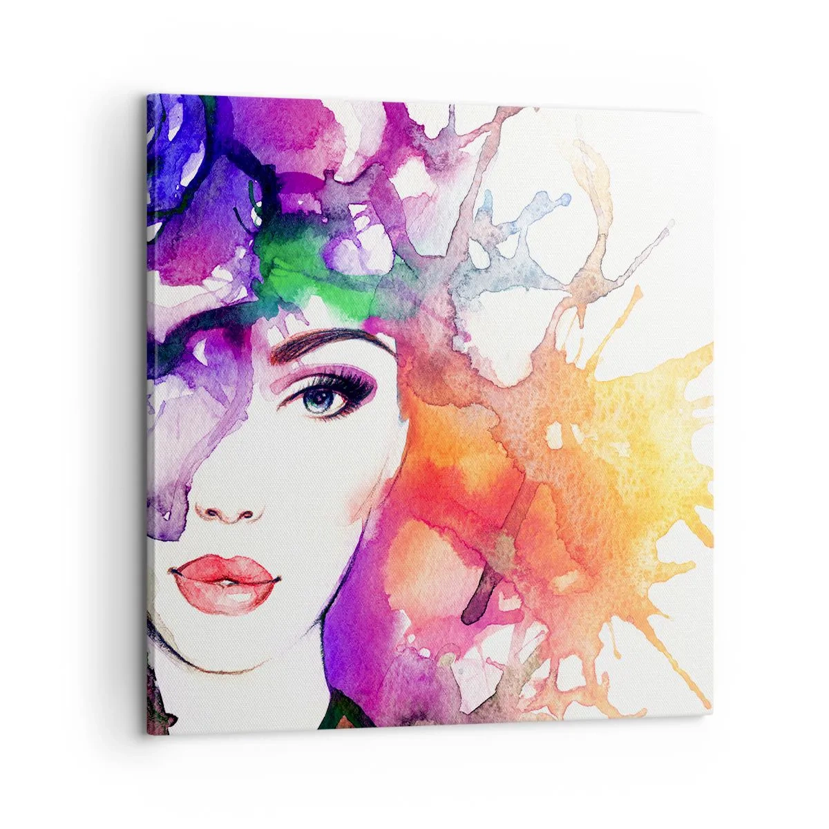 Obraz na plátne - S hlavou v oblakoch - 60x60 cm