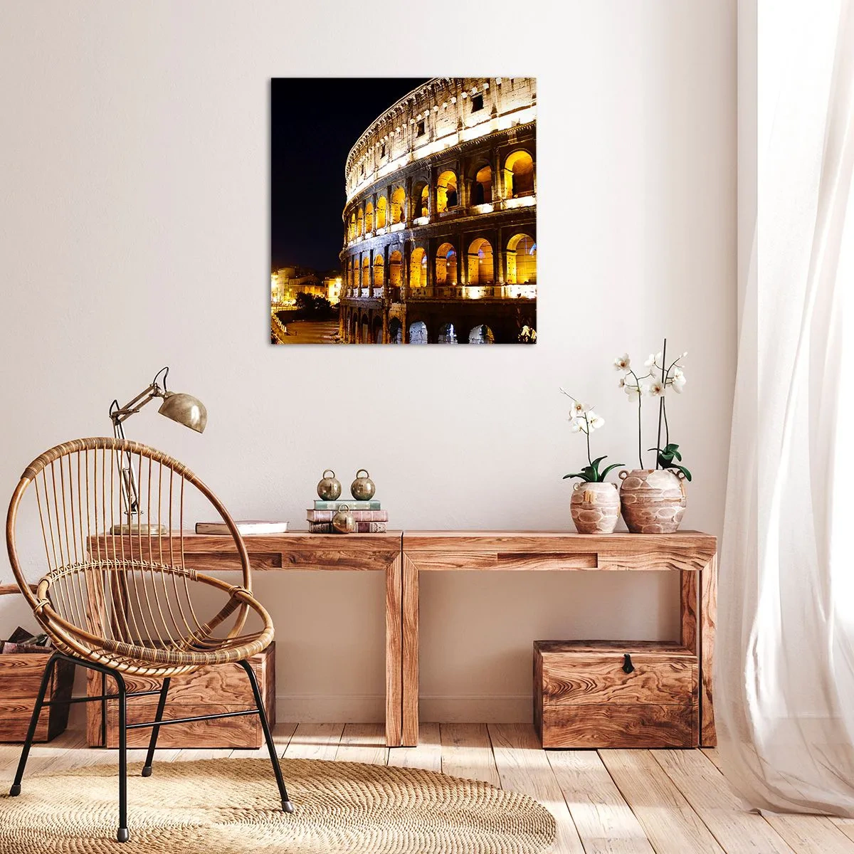 Obraz na plátne - Je čas začať olympijské hry - 60x60 cm