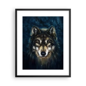 Plagát v čiernom ráme - Alfa? A omega - 40x50 cm