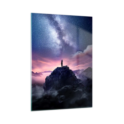 Obraz na skle - A pocítil život - 50x70 cm