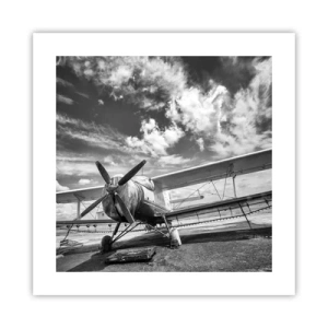 Plagát - Nemôžem sa toho dočkať! - 40x40 cm