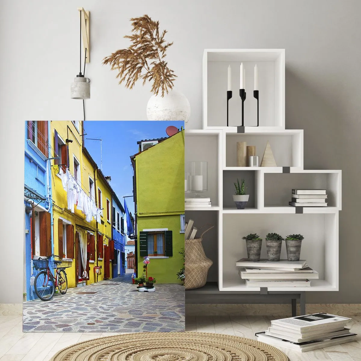 Obraz na skle - Pastelové, sladké zákutia - 50x70 cm